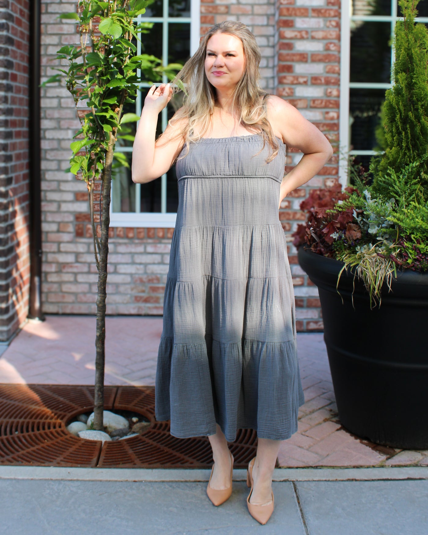 Altura Tiered Maxi Dress