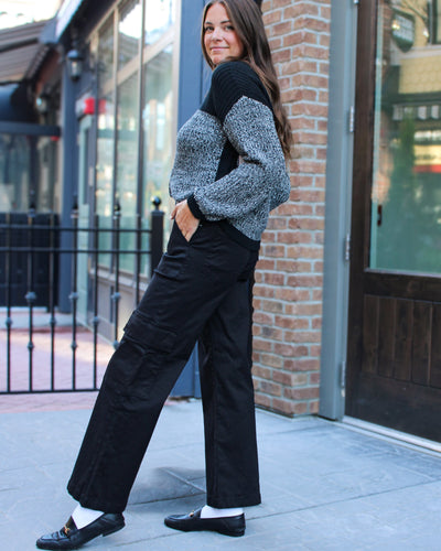 Alva Luxe Twill Cargo Pant