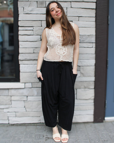 Hansen Drawstring Barrel Pants