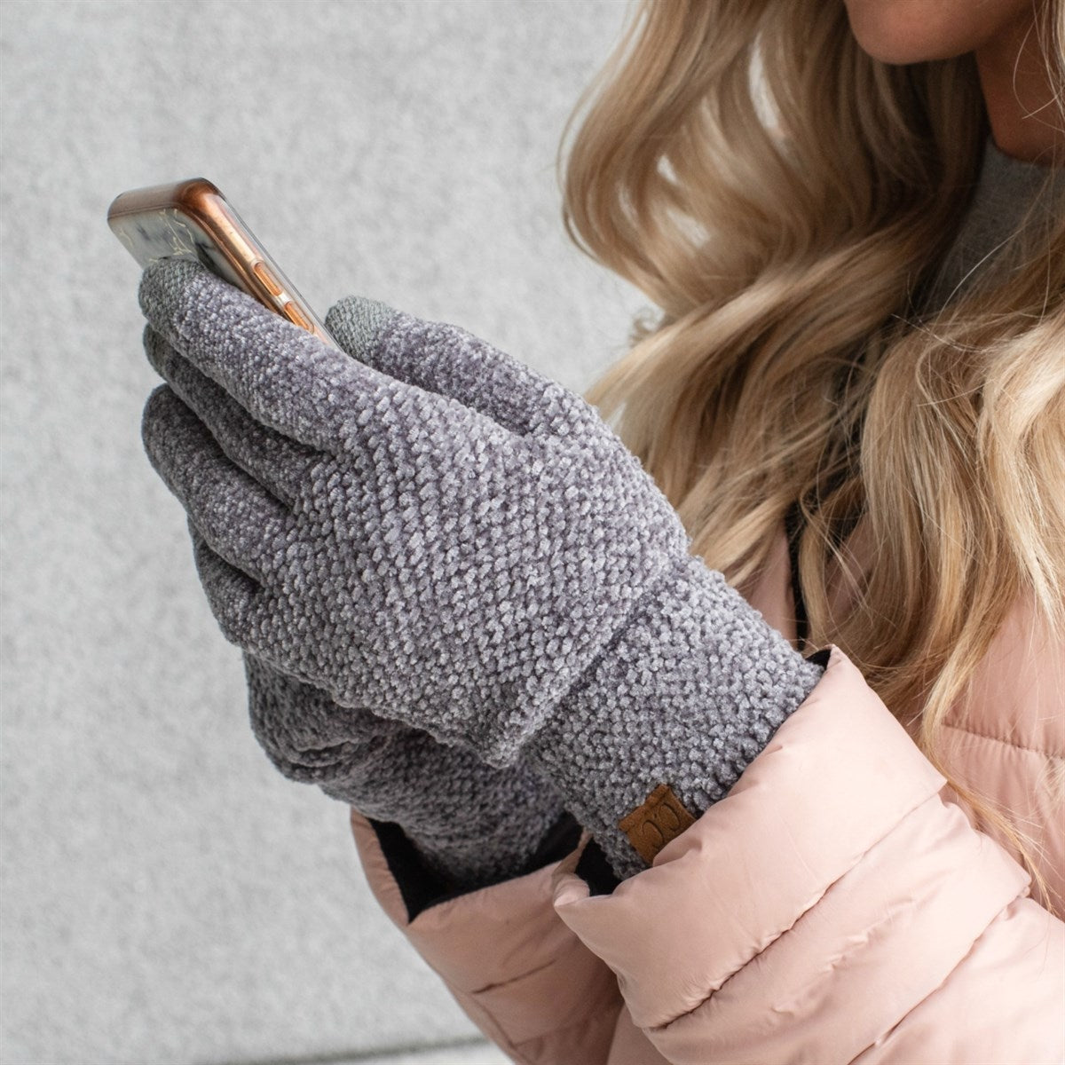 Chenille Touch Screen Glove