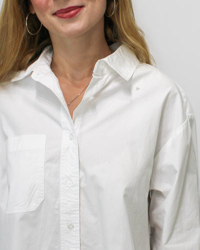 Loose Fit Button-Up