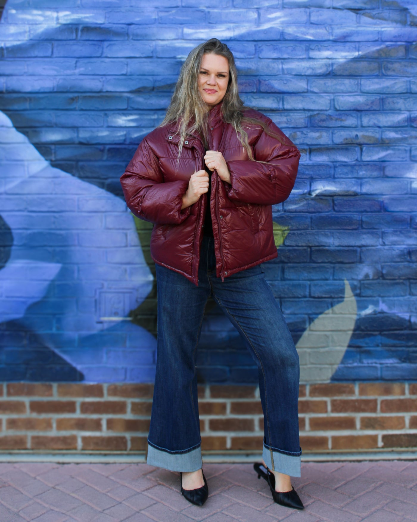 Mallie Shiney Puffer Coat