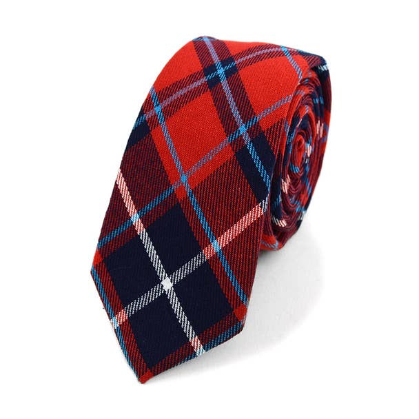Plaid Flannel Tie