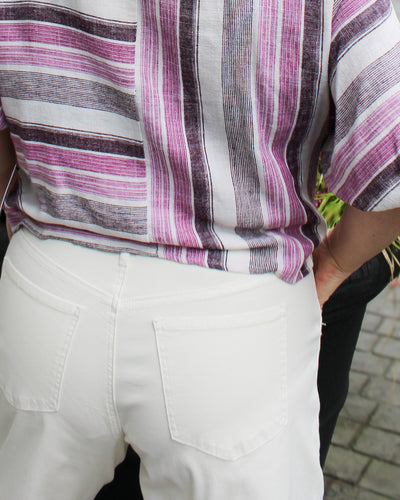 Audrey Cropped Barrel Jeans