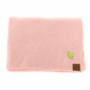 Soft Ribbed Scarf