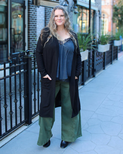 City Long Cardigan