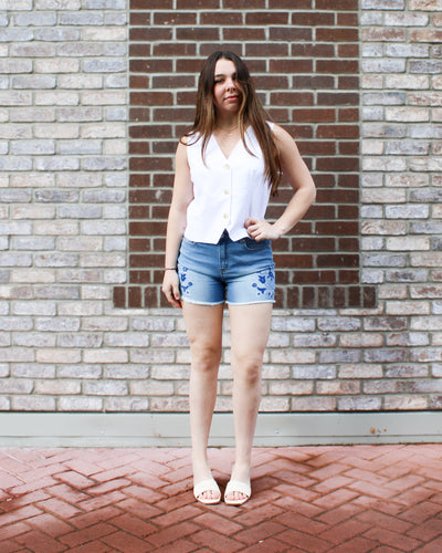 Horn Button Up Vest