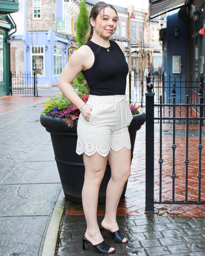 Morissa Linen Drawstring Shorts