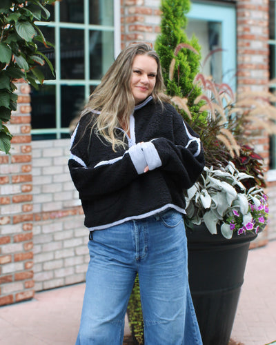 Jill Half Zip Sweater