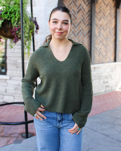 Nella Polo Knit Sweater