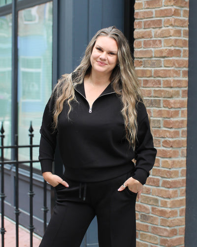 Seanni Soft Knit Half Zip