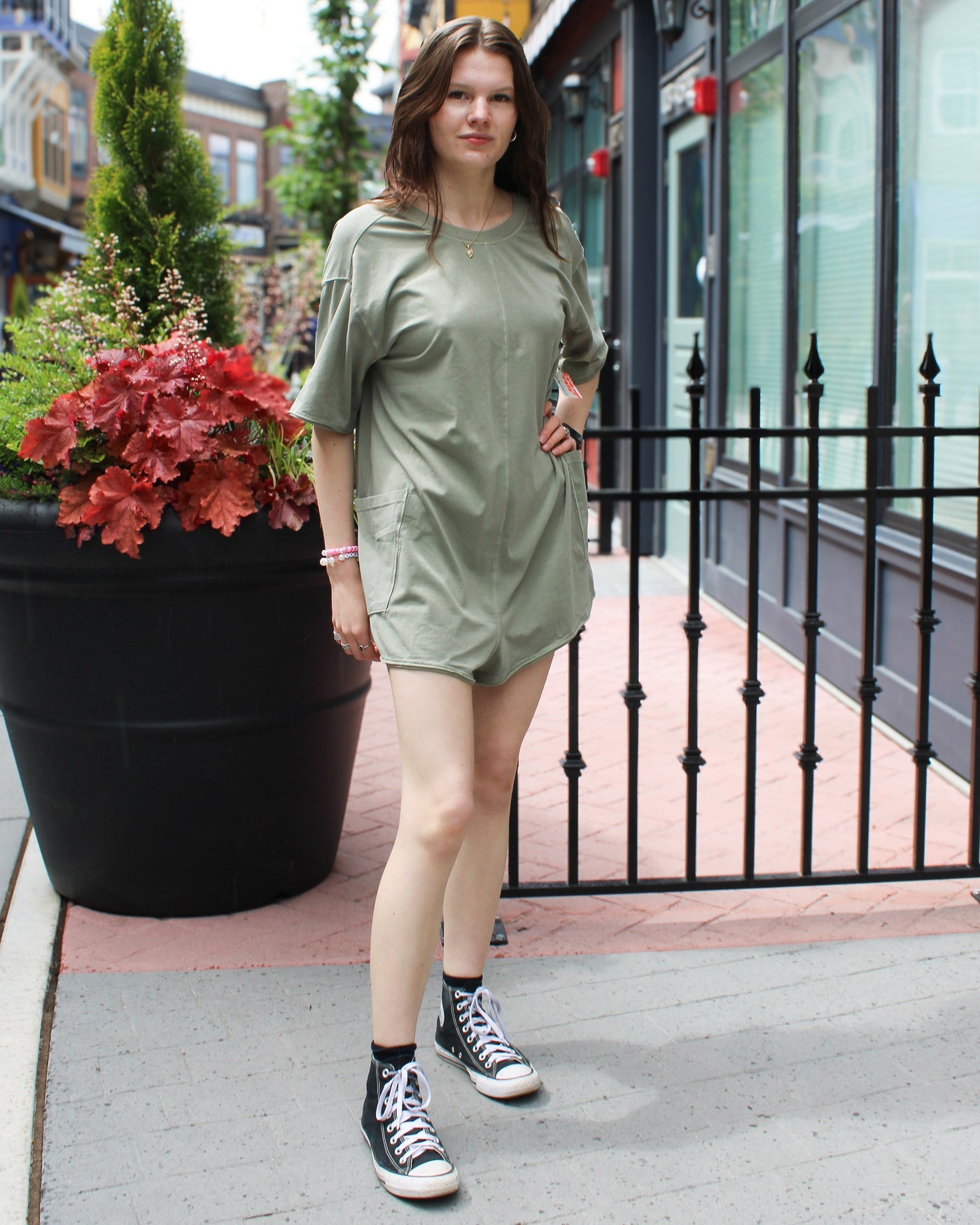 Hot Shot Tee Romper Coddy