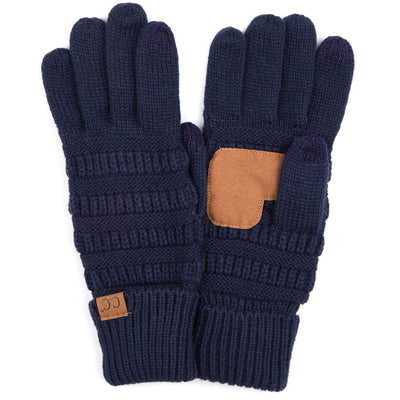 Cable Knit Touchscreen Glove
