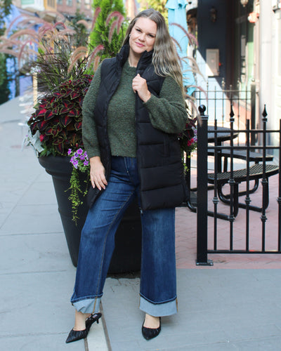 Dalcon Long Puffer Vest