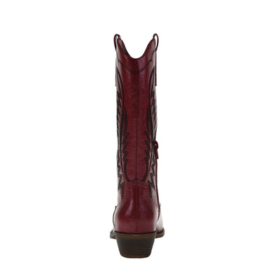 Jumble Western Boot - Red