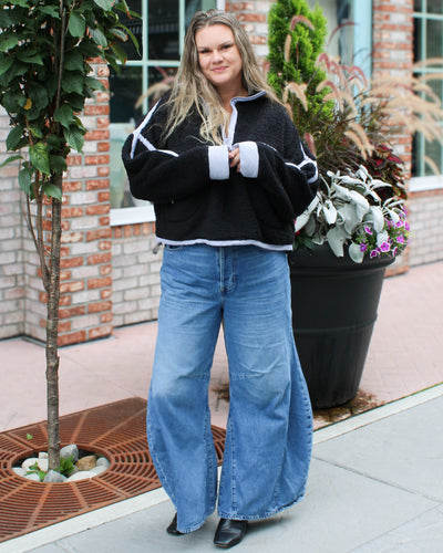 Jill Half Zip Sweater