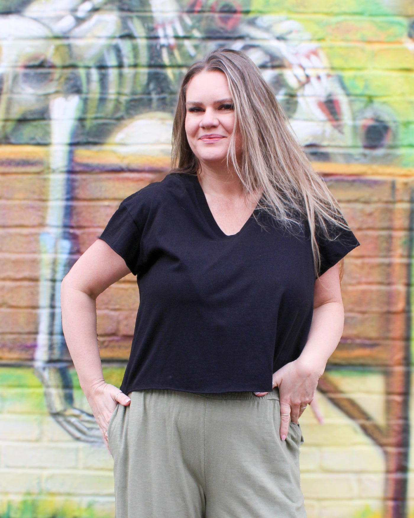 Tara V-Neck Tee