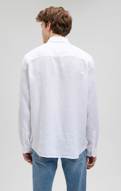 Linen Button-Up Shirt