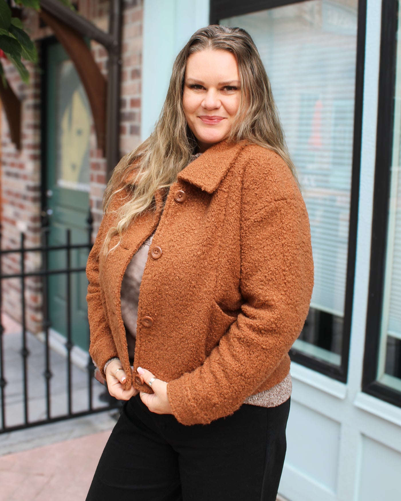 Gingerspice Boucle Jacket
