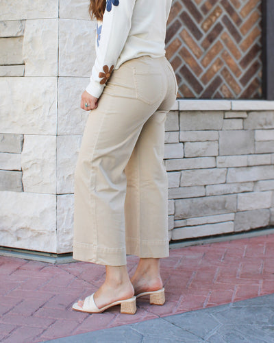 High Rise Palazzo Pant