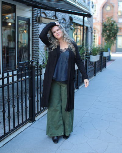 City Long Cardigan