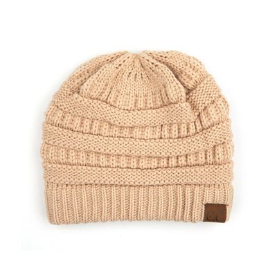 CC Cable Knit Beanie