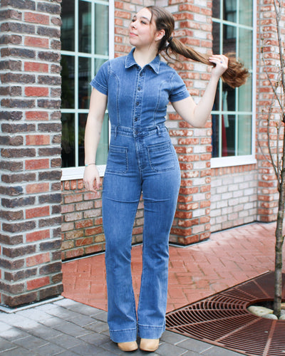 70’s Flare Jumpsuit