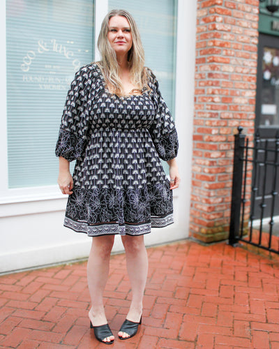 Embroidered Dress - Wear 2 Ways