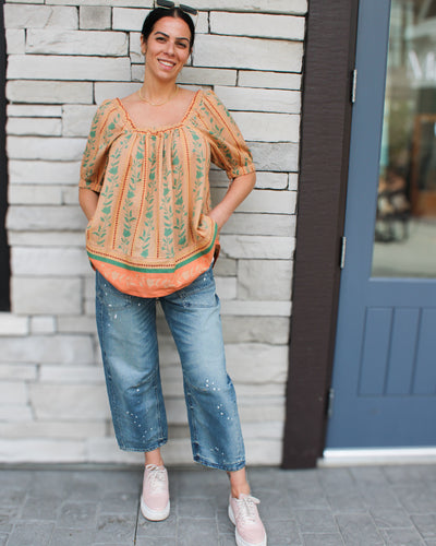 Santorini Printed Tunic