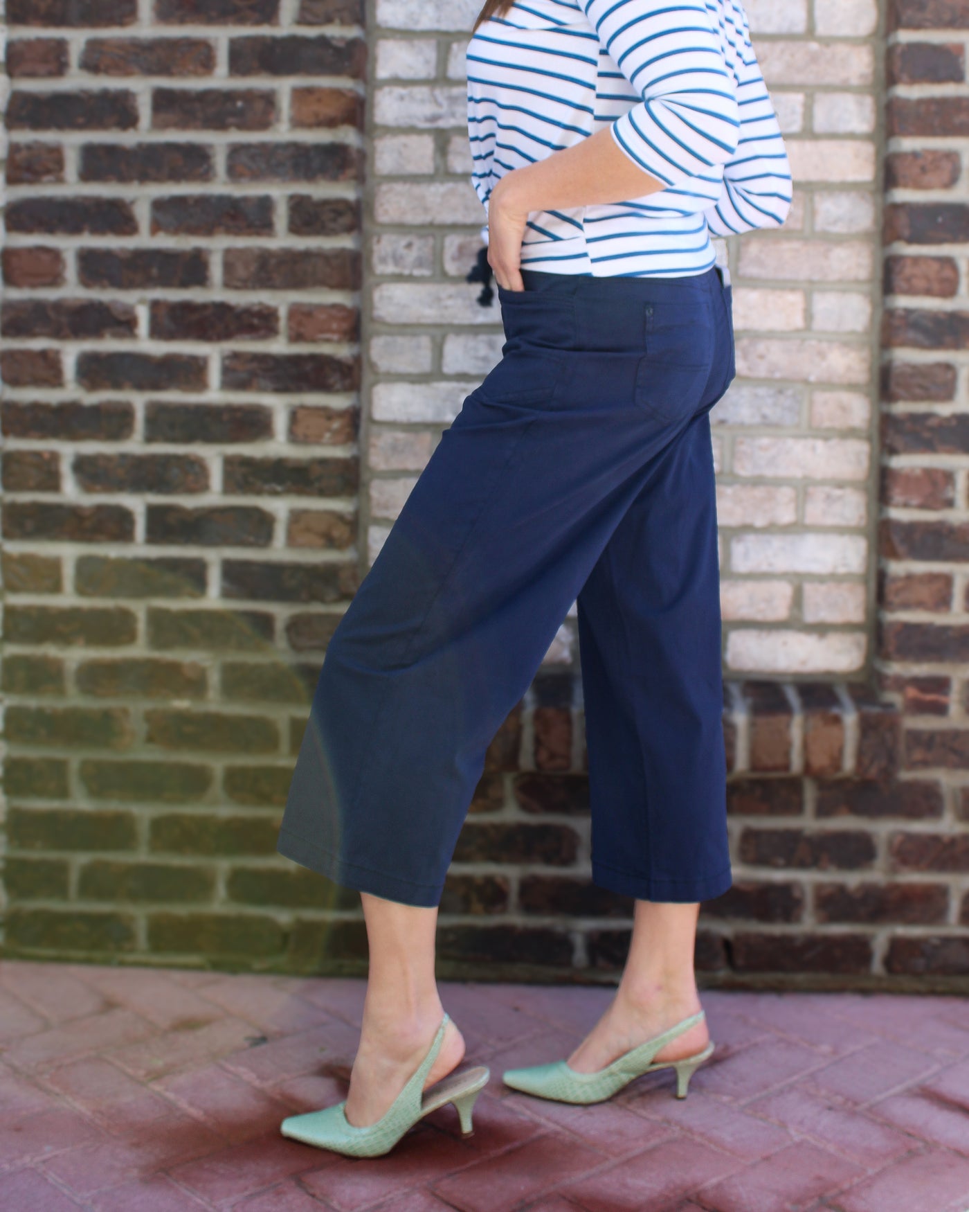 Audrey Wide Crop Pants