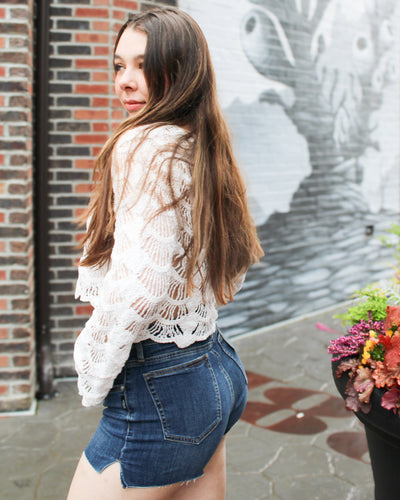 Maura Crochet Pullover