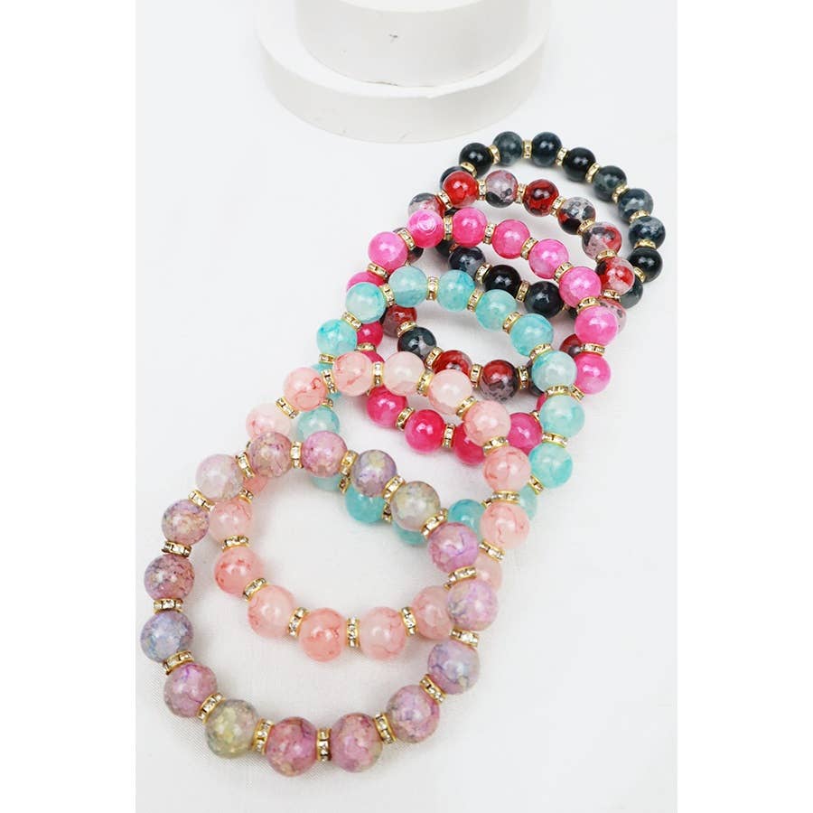 Soft Tone Beaded Bracelets