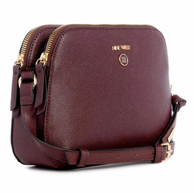 Eliena Double Zip Crossbody Bag