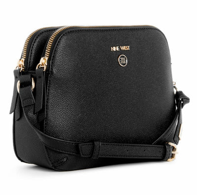 Eliena Double Zip Crossbody Bag