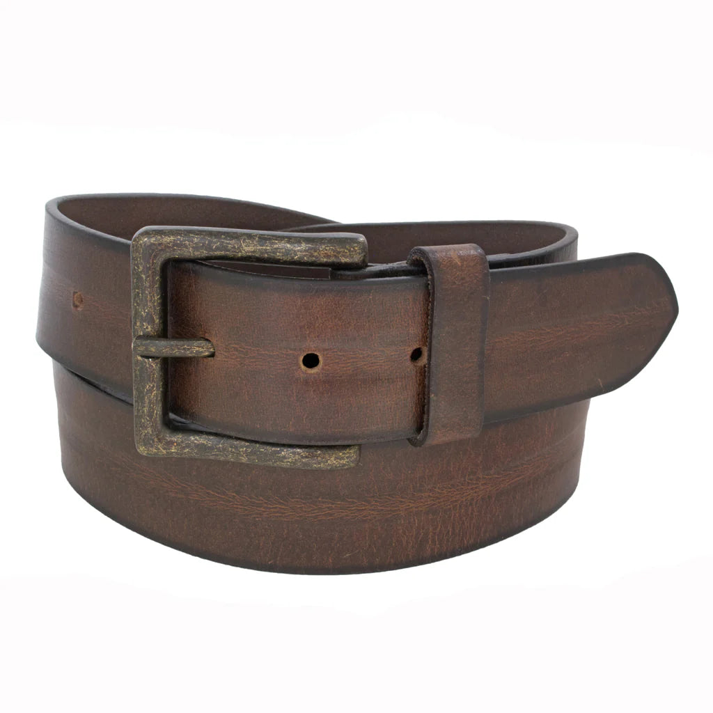 38mm Concave Emboss Detail Med Brown