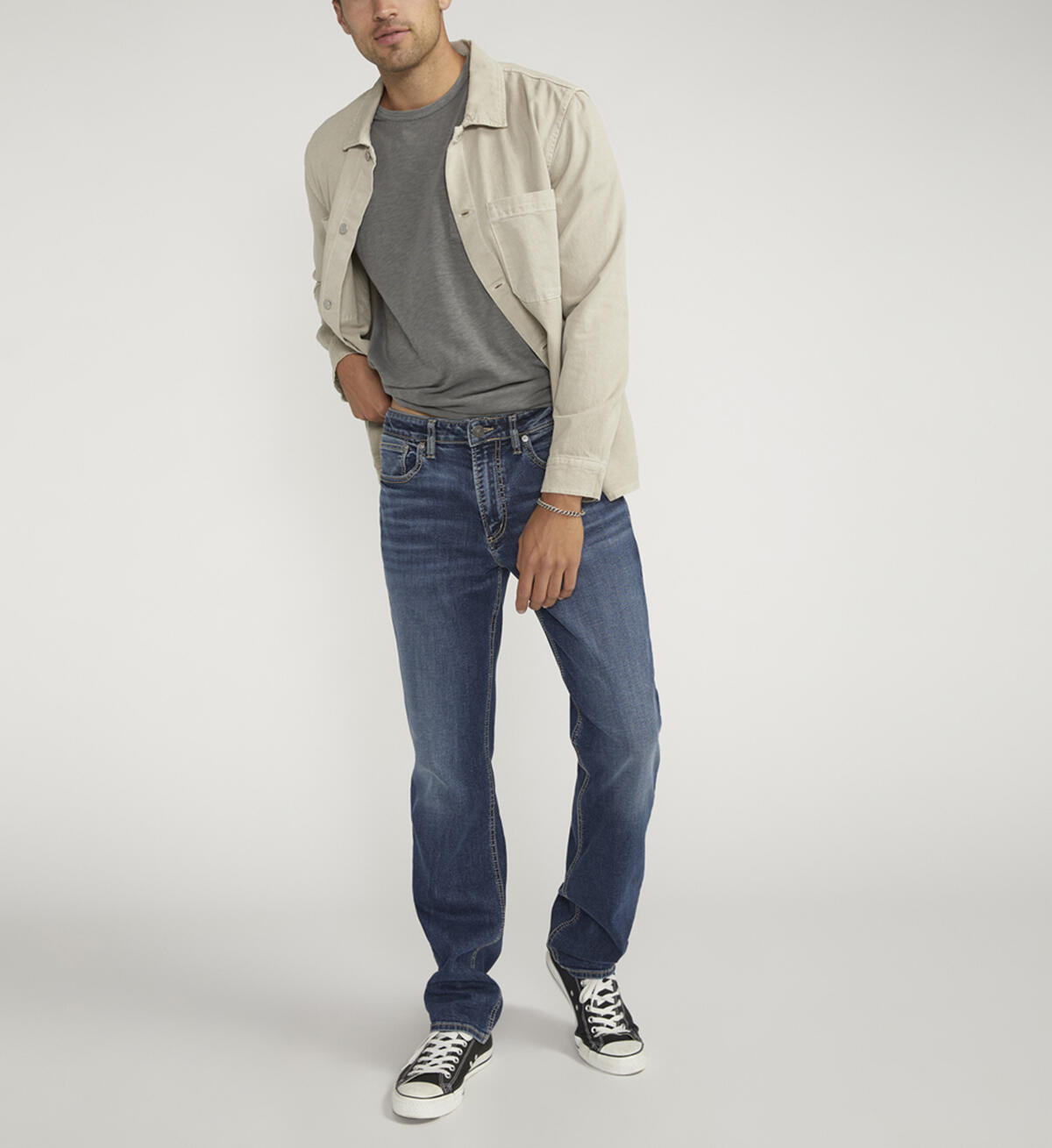 Machray Athletic Fit Straight Leg Jean
