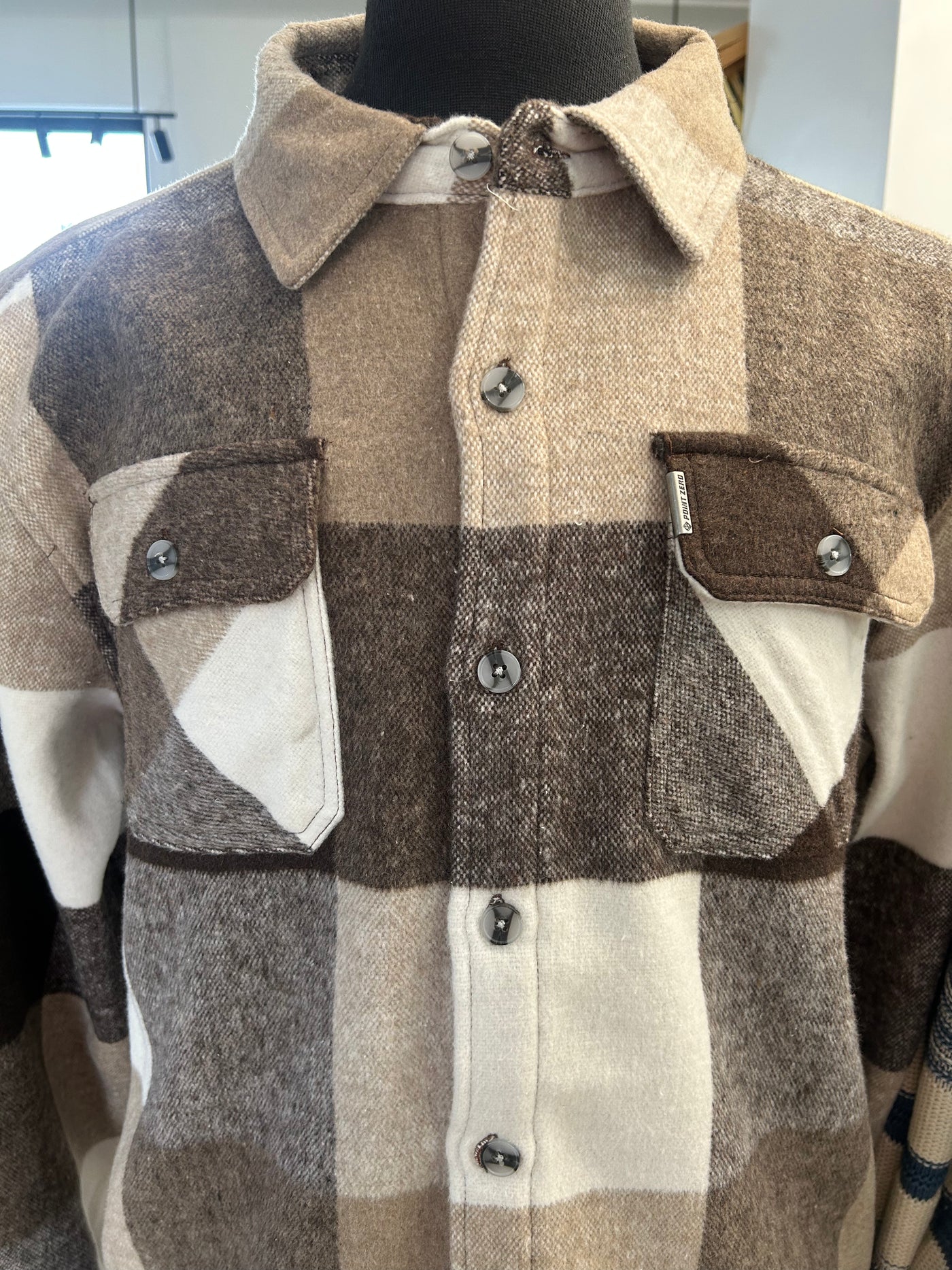Check Pattern Over Shirt