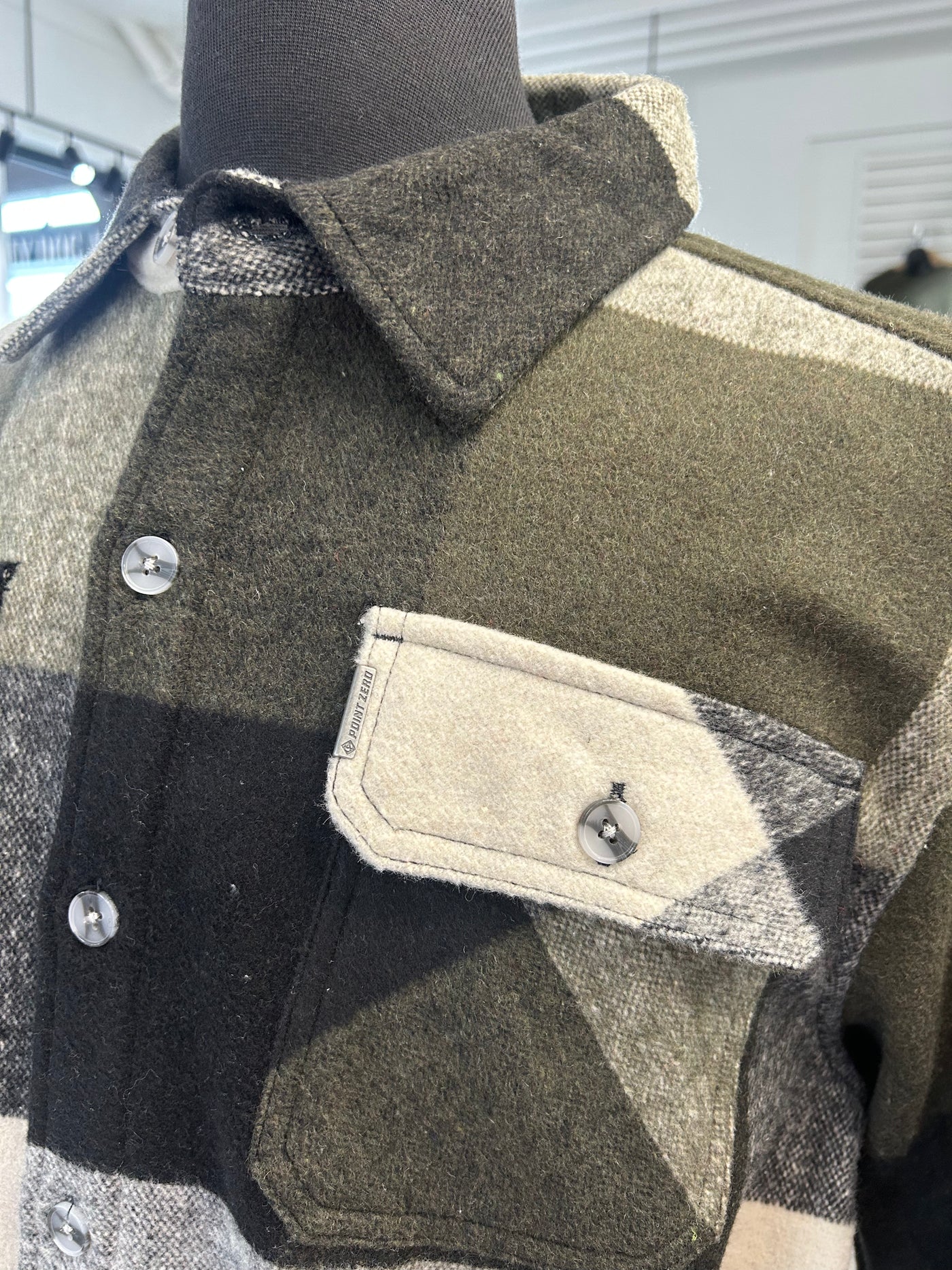 Check Pattern Over Shirt