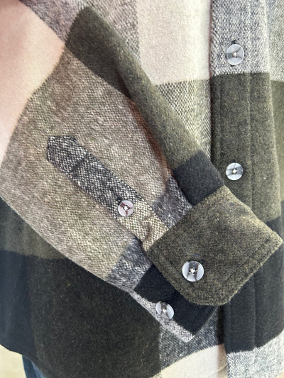 Check Pattern Over Shirt