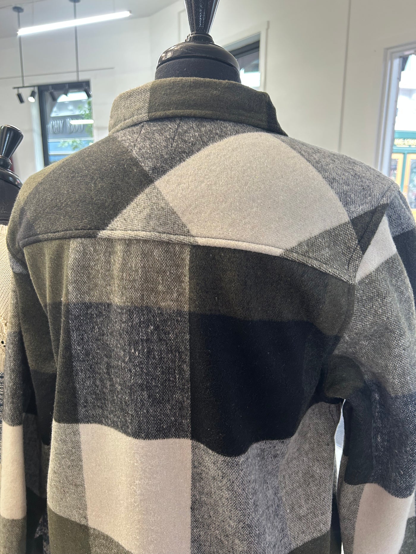 Check Pattern Over Shirt