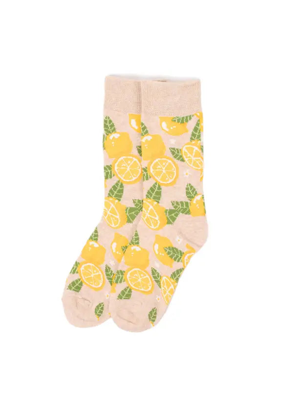 Womens Lemon Tree Socks