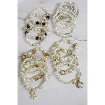 Pearl Beaded Bracelets