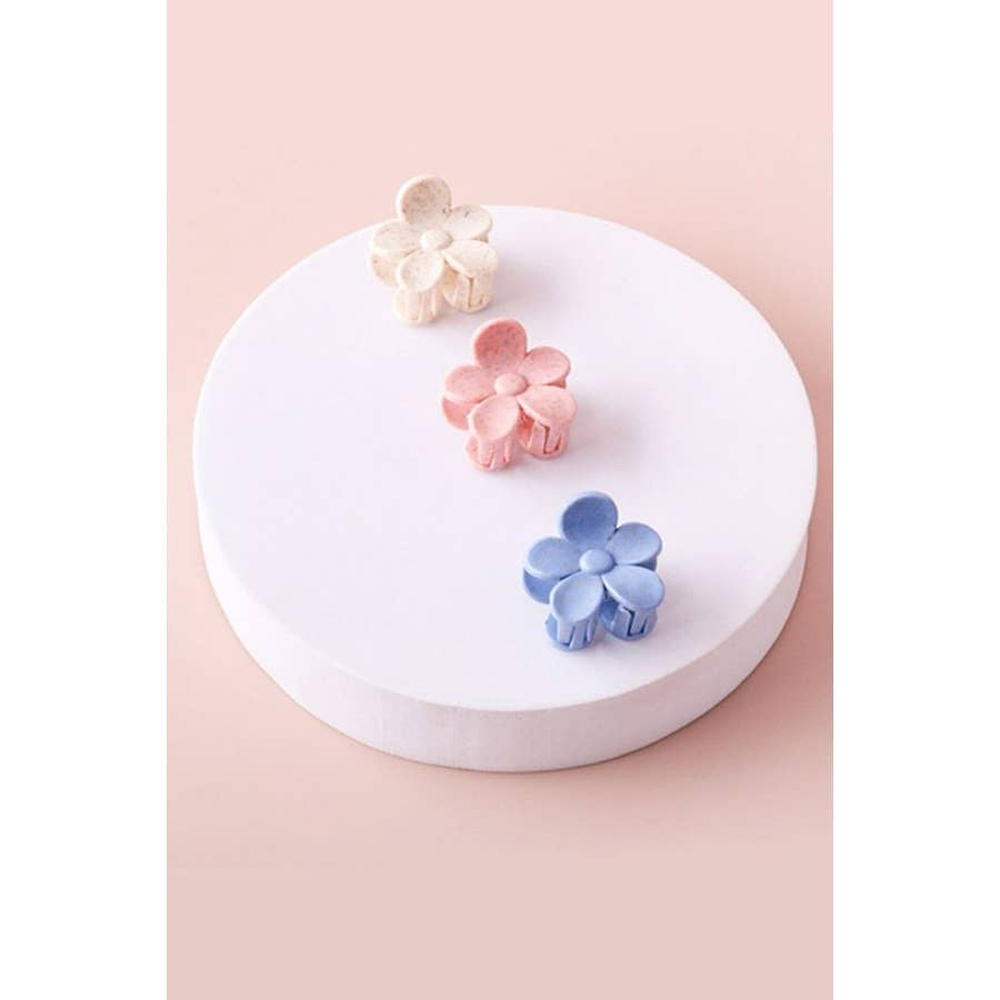 3 Pack Flower Clips