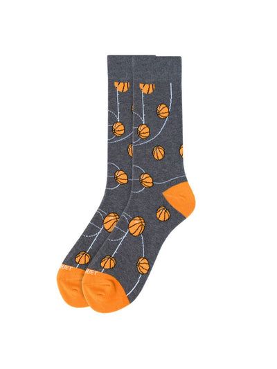 Men’s Printed Crew Socks
