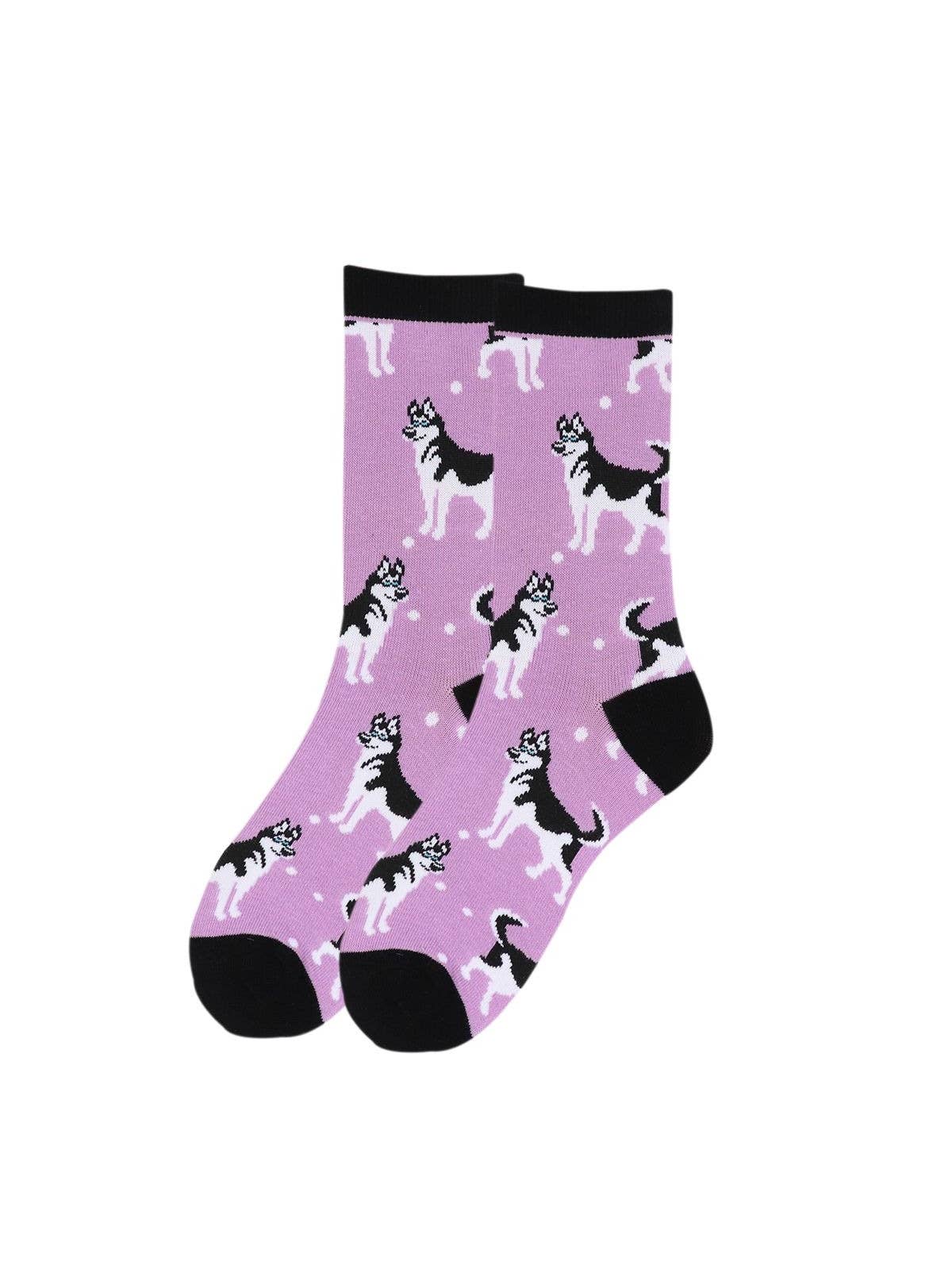 Women’s Printed Crew Socks