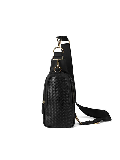 Kendra Woven Crossbody Bag