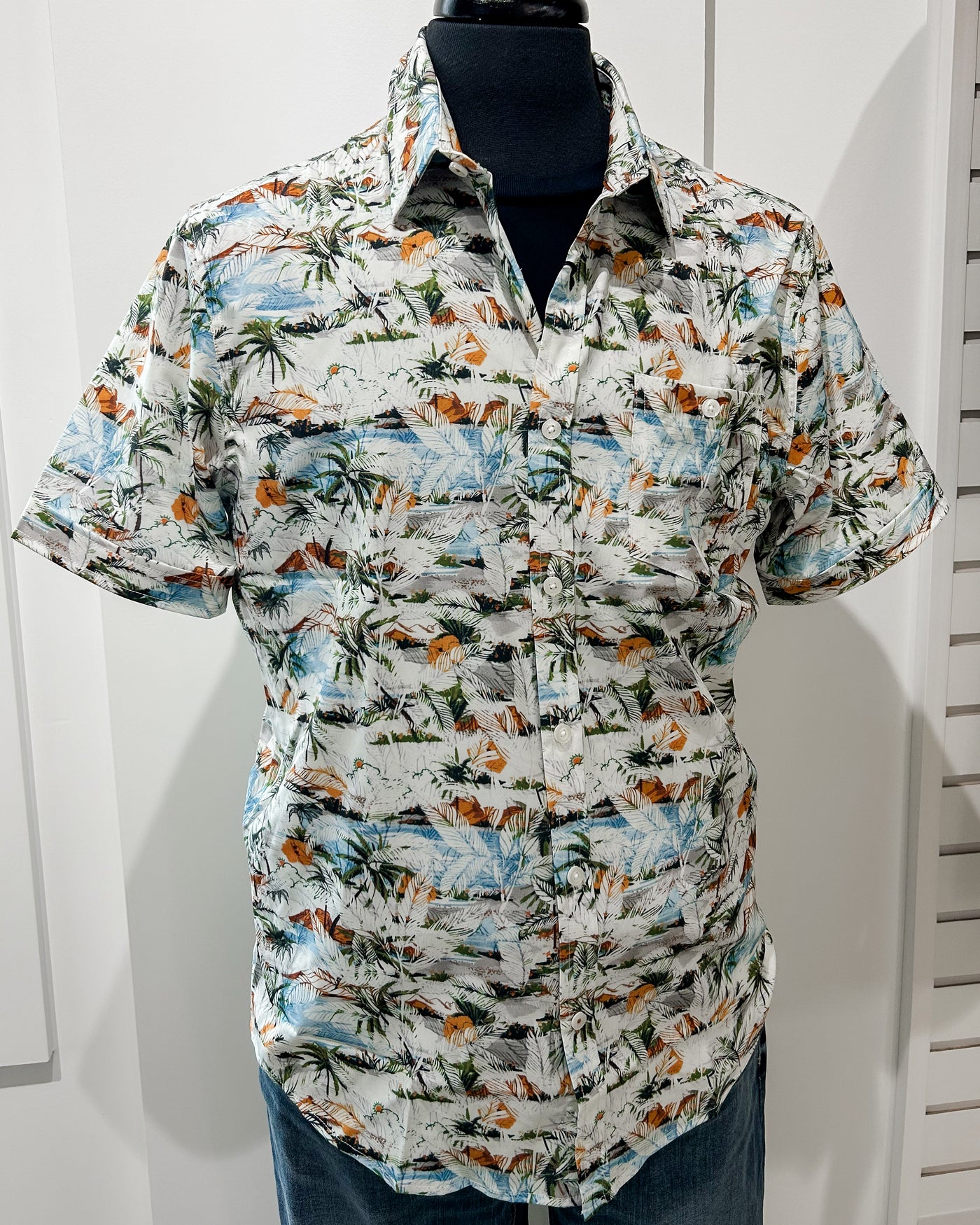 Tropical Button-Up Shirt