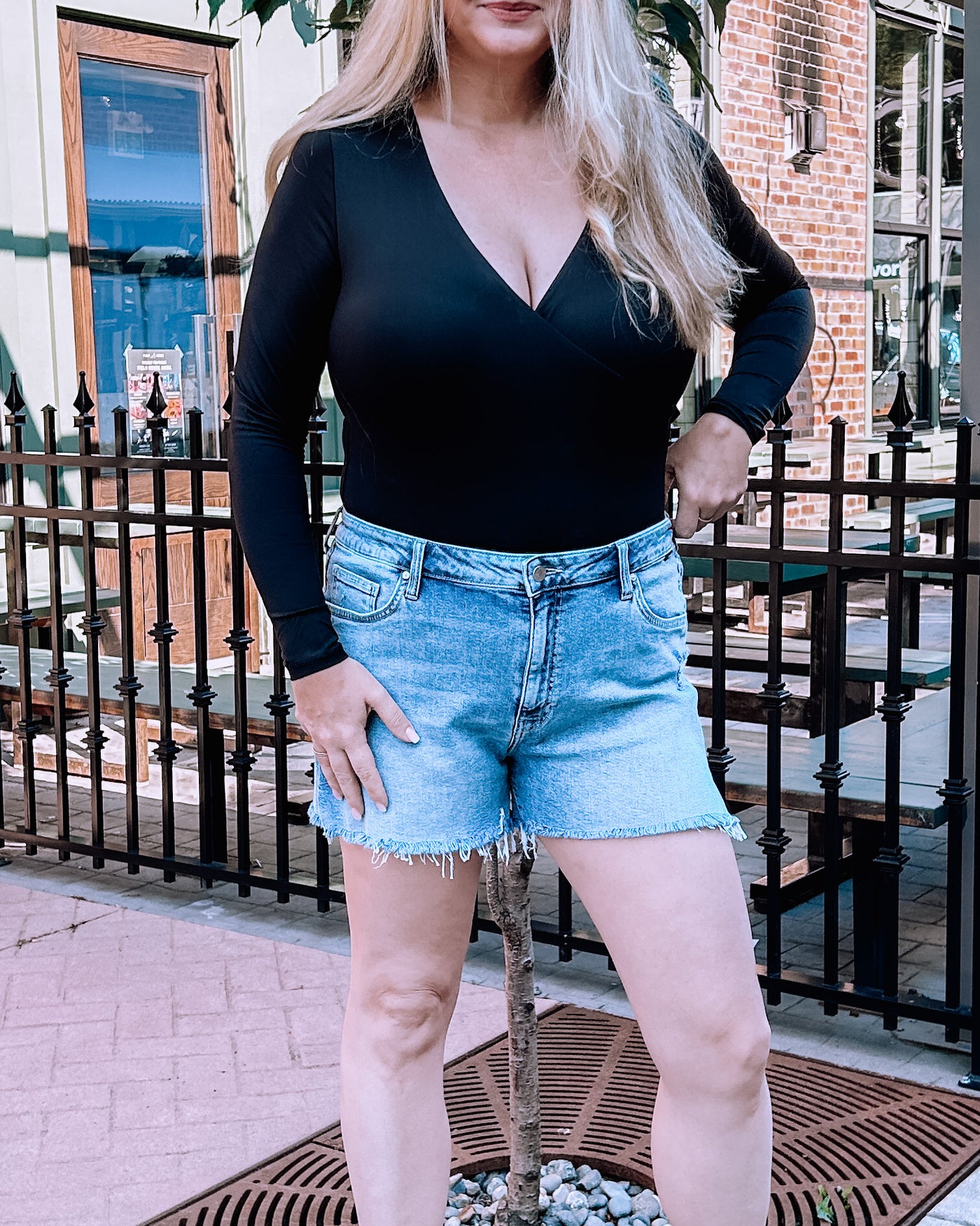 Elodie Wrap Bodysuit