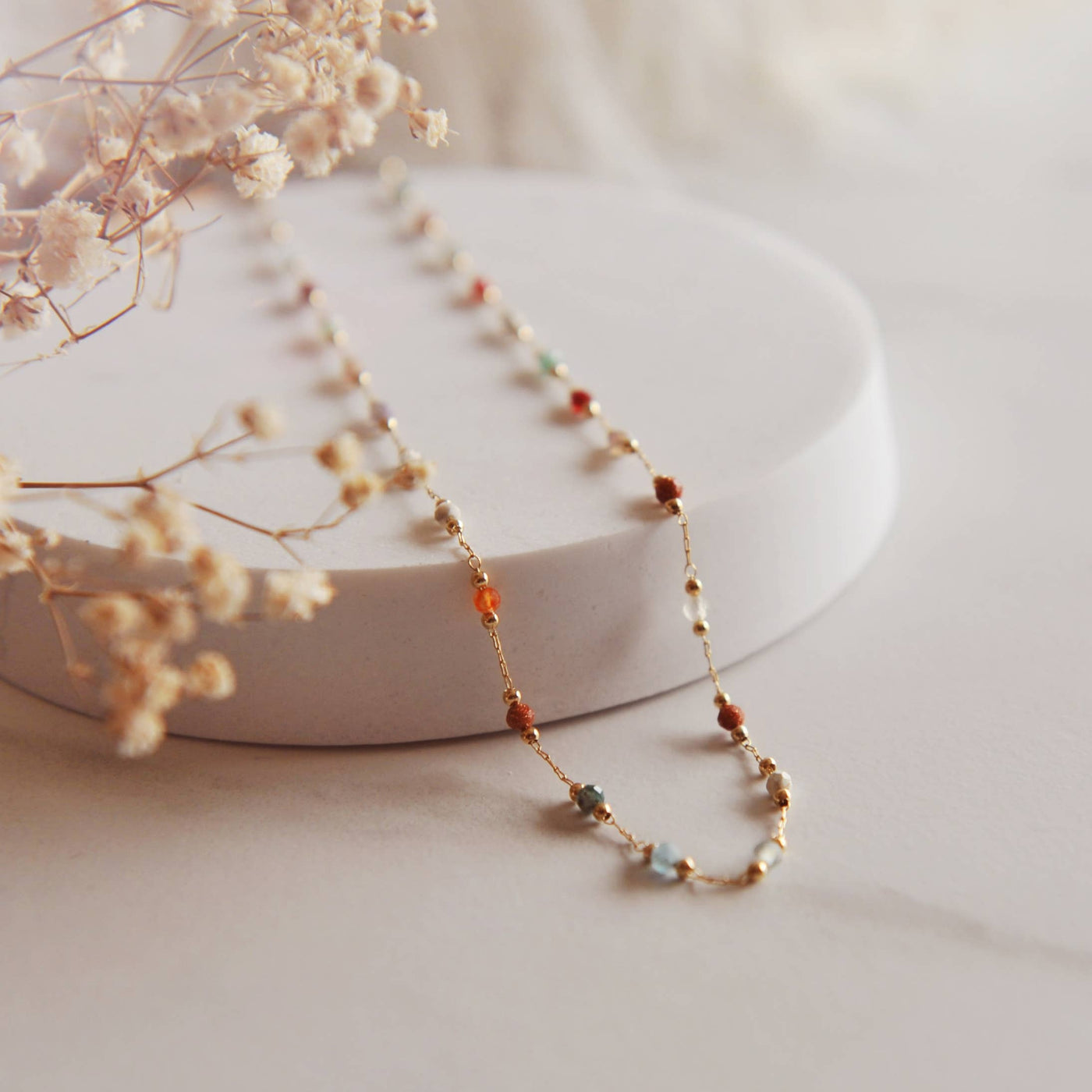 Larisa Gemstone Necklace