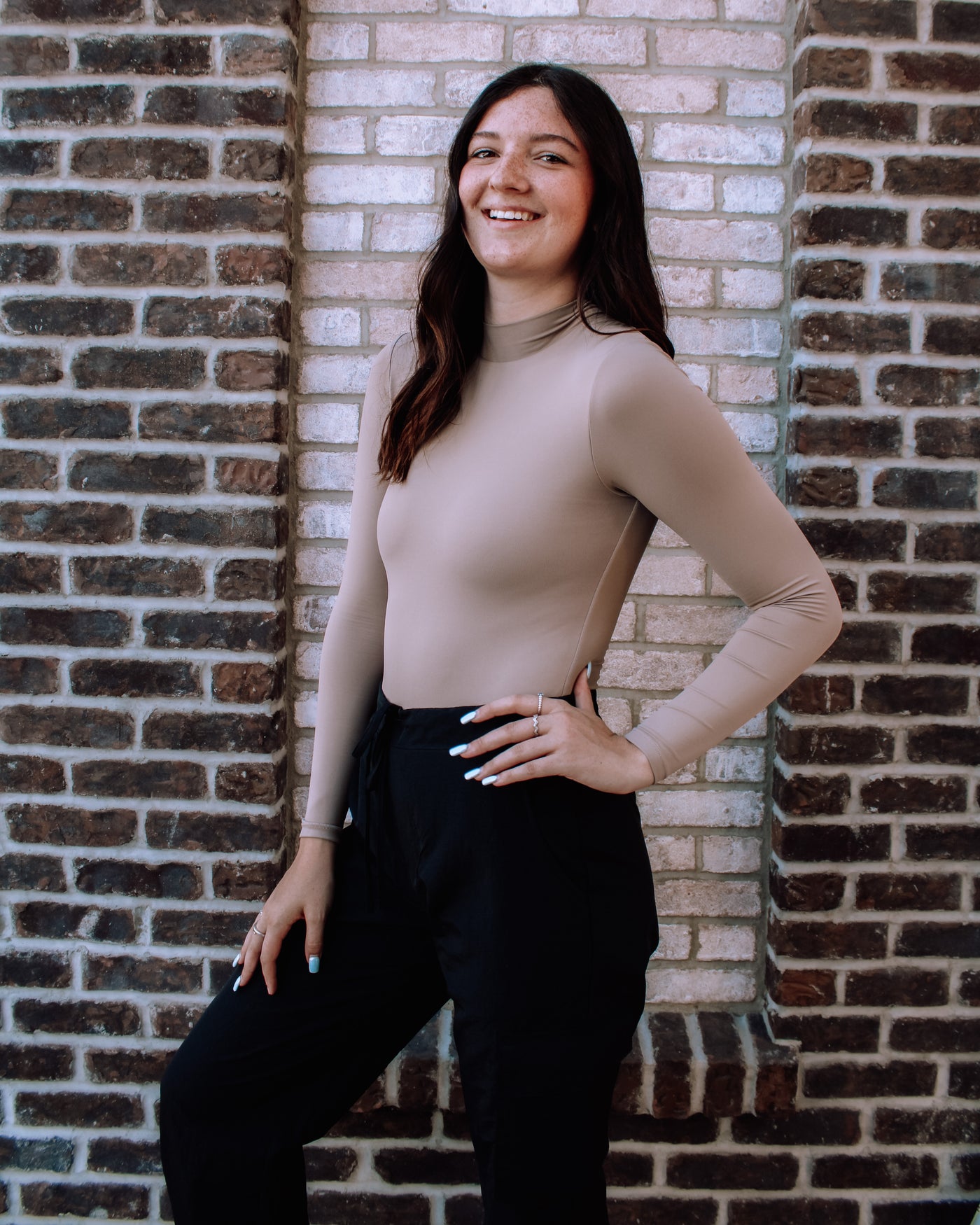 Mika Mock Neck Bodysuit